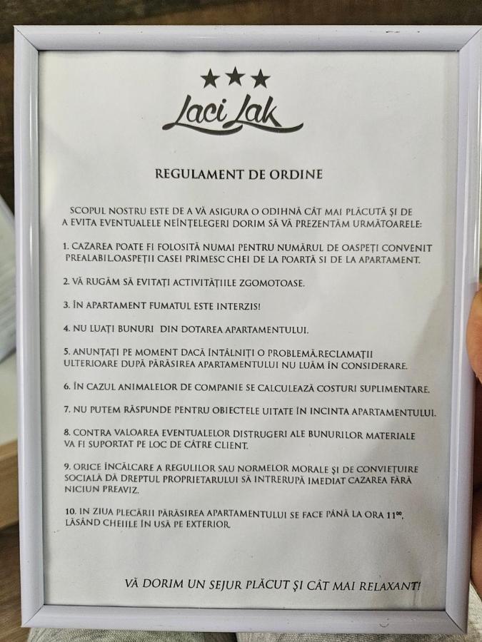 Laci Lak Premium Apartment オラデア エクステリア 写真